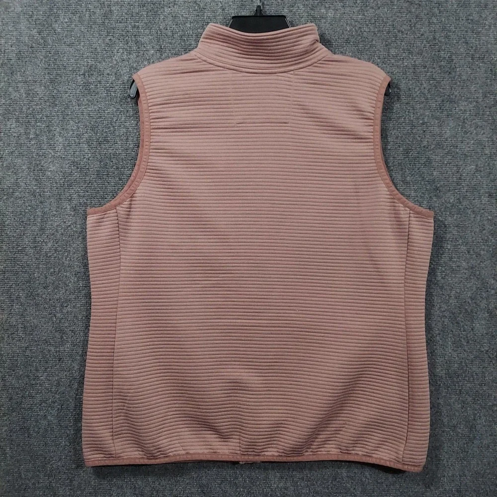 Alaskan Hardgear Vest Mens‎ XL Pink Fleece Full Zip Duluth Trading Co Outdoor